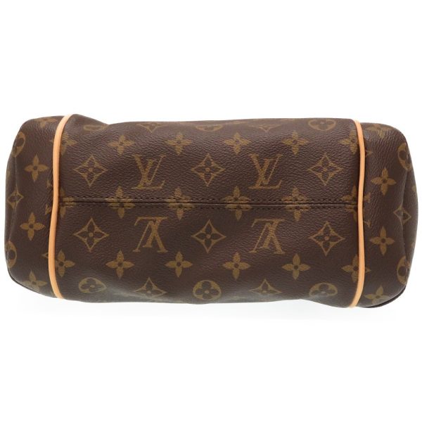 2 Louis Vuitton Monogram Totally PM Tote Bag Brown