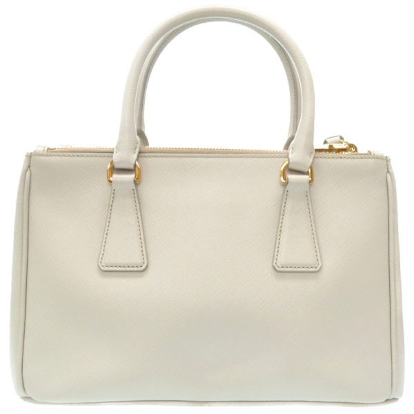 2 Prada Leather Gold Hardware 2way Handbag White