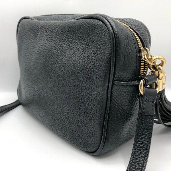 2 Gucci Soho Shoulder Bag Black