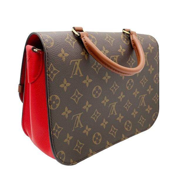 2 Louis Vuitton Vaugirard GM Coquelicot Shoulder Bag