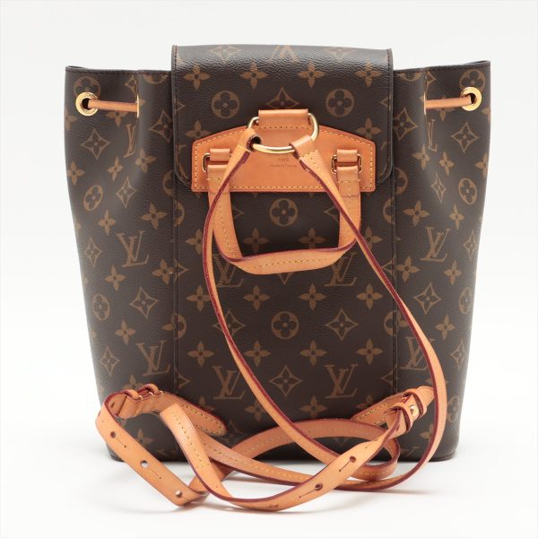 2 Louis Vuitton Monogram Montsouris Canvas Brown