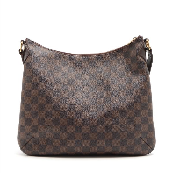 2 Louis Vuitton Damier Bloomsbury PM Crossbody Back Brown