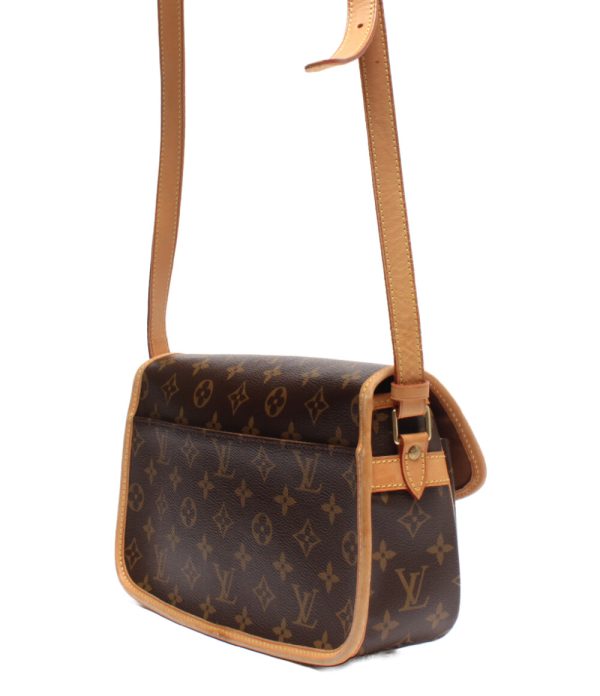 2 Louis Vuitton Shoulder Bag Sologne Monogram Brown