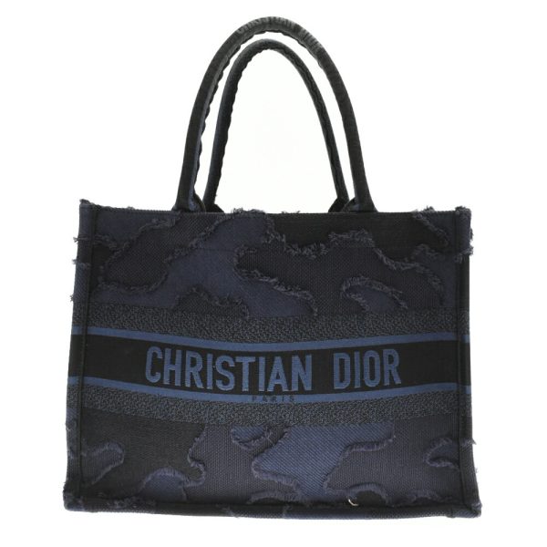 2023j010035 1 Dior Medium Book Tote Toile Jouy Handbag Navy