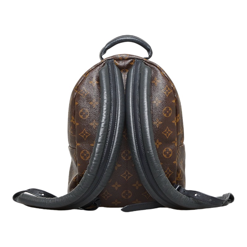 Louis Vuitton Monogram PalmSprings PM Rucksack Backpack Brown Black Leather - Image 3