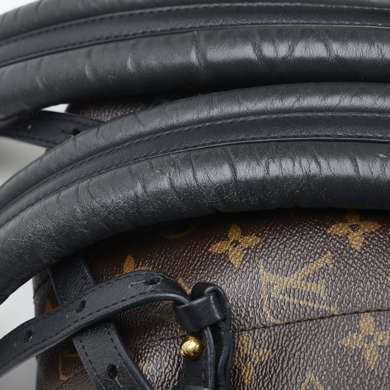 Louis Vuitton Monogram PalmSprings PM Rucksack Backpack Brown Black Leather - Image 7