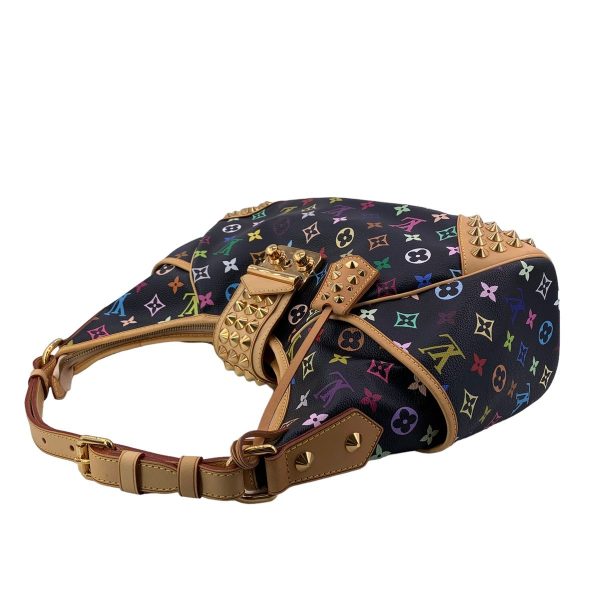 22022223 19 Louis Vuitton Chrissie MM Monogram Multicolor Shoulder Bag Black