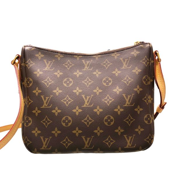 22026196 03 Louis Vuitton Monogram Saumur Shoulder Bag Canvas Leather