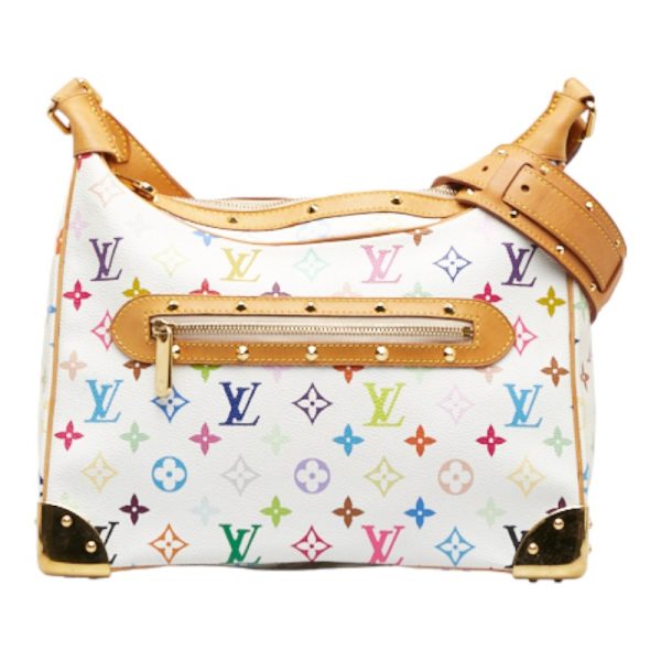 222 14863 1 Louis Vuitton Monogram Multicolor Boulogne Shoulder Bag Leather