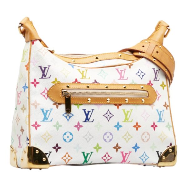 222 14863 2 Louis Vuitton Monogram Multicolor Boulogne Shoulder Bag Leather