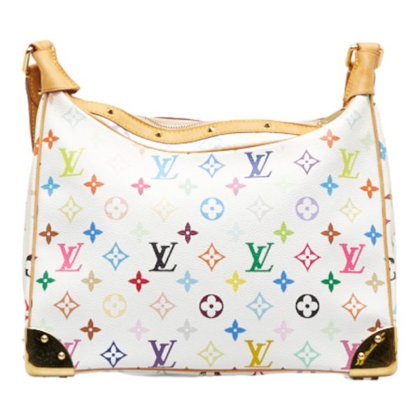 222 14863 3 Louis Vuitton Monogram Multicolor Boulogne Shoulder Bag Leather