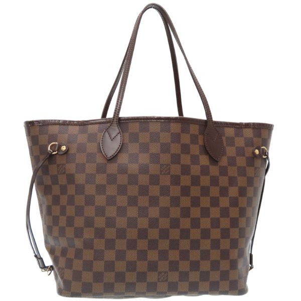 2c0156gl5 2 Louis Vuitton Damier Neverfull MM Ebene Tote Bag LV Brown