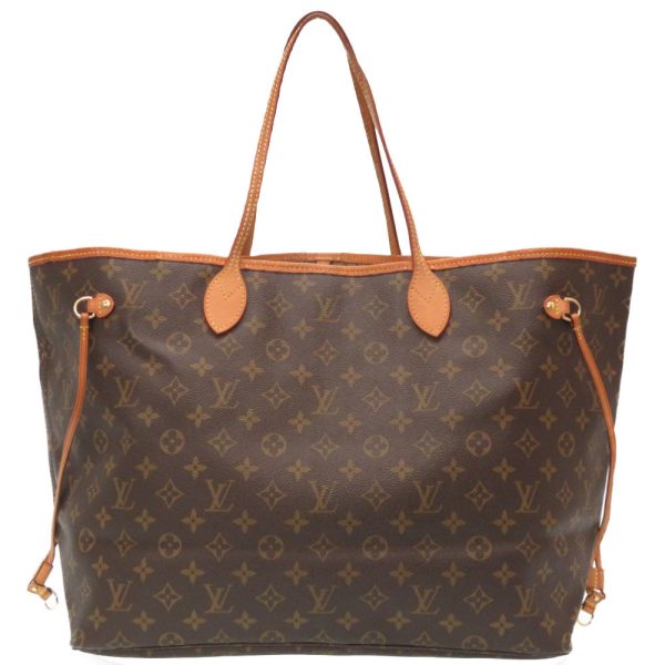 2m0331b5 2 Louis Vuitton Monogram Neverfull GM Tote Bag Brown LV