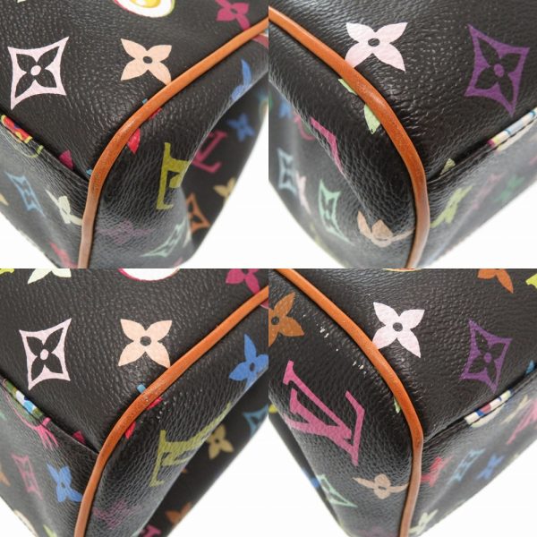 2m0367isz6 4 Louis Vuitton Monogram Multicolor Sack Retro GM Handbag Takashi Murakami Noir Black