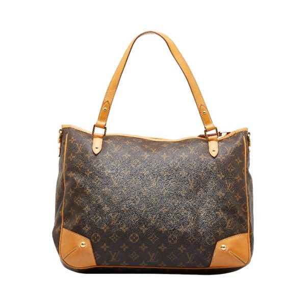 3 Louis Vuitton Monogram Estrela MM Tote Bag Brown Leather