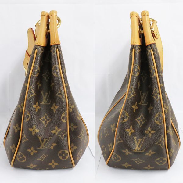 3 Louis Vuitton Monogram Galliera GM Shoulder Bag Brown