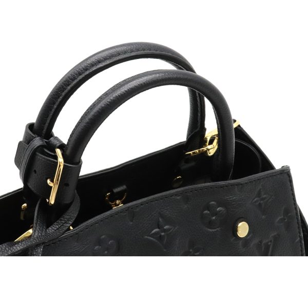 3 Louis Vuitton Empreinte Montaigne BB Mini Bag Noir Black