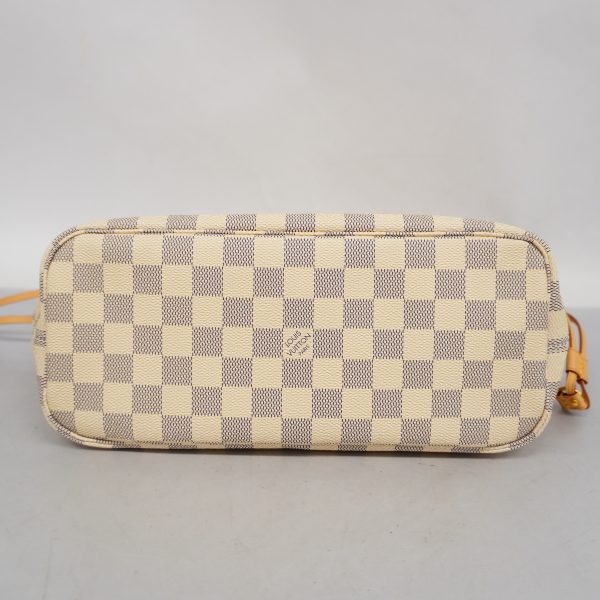 3 Louis Vuitton Tote Bag Damier Azur Neverfull PM