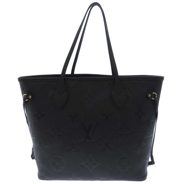 3 Louis Vuitton Monogram Empreinte Neverfull MM Black