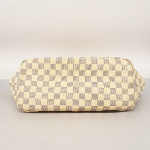 3 Louis Vuitton Tote Bag Damier Azur Neverfull MM