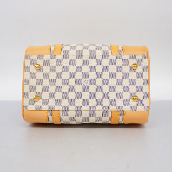 3 Louis Vuitton Handbag Damier Azur Berkeley