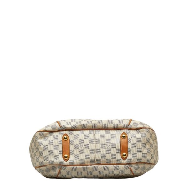 3 Louis Vuitton Damier Azur Galliera PM White