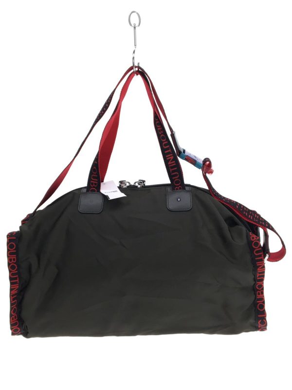 3 Christian Louboutin Shoulder Bag Nylon Black