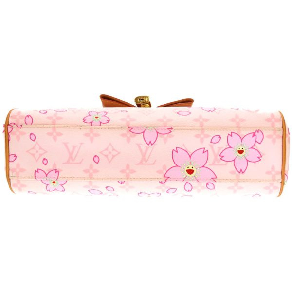 3 Louis Vuitton Monogram Cherry Blossom Sac Retro PM Pink