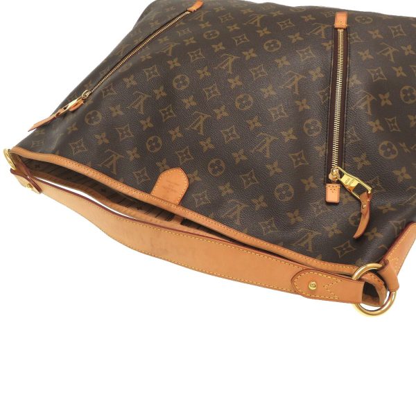 3 Louis Vuitton Monogram Delightful GM Tote Bag Brown