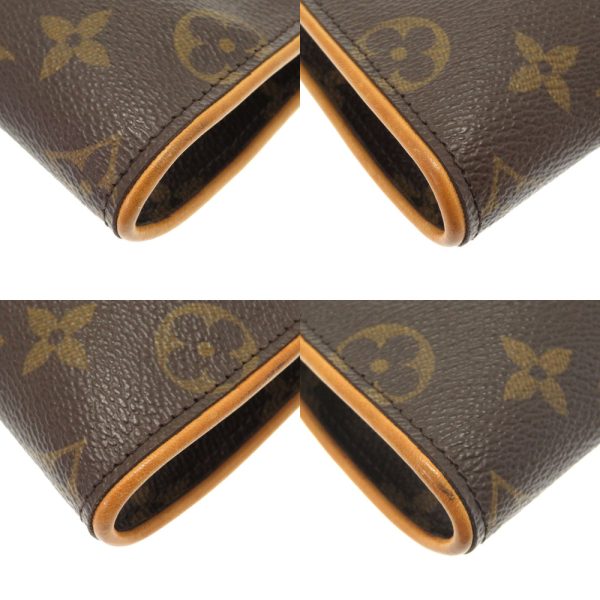 3 Louis Vuitton Monogram Eva Shoulder Bag Brown