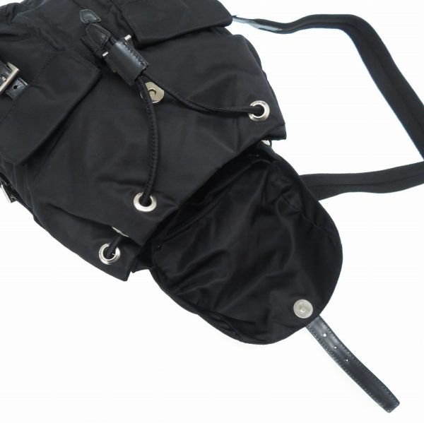 3 Prada Nylon Backpack Bag Black