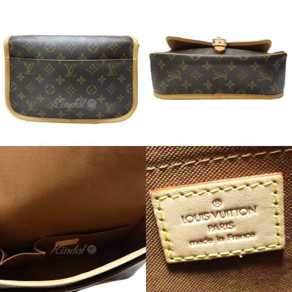 3 Louis Vuitton Monogram Sologne Shoulder Bag Brown