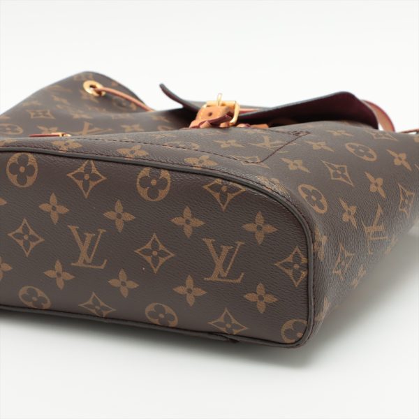 3 Louis Vuitton Monogram Montsouris Canvas Brown