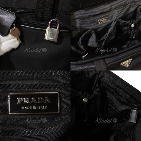 3 Prada Nylon Camera Bag Shoulder Bag Bag Black