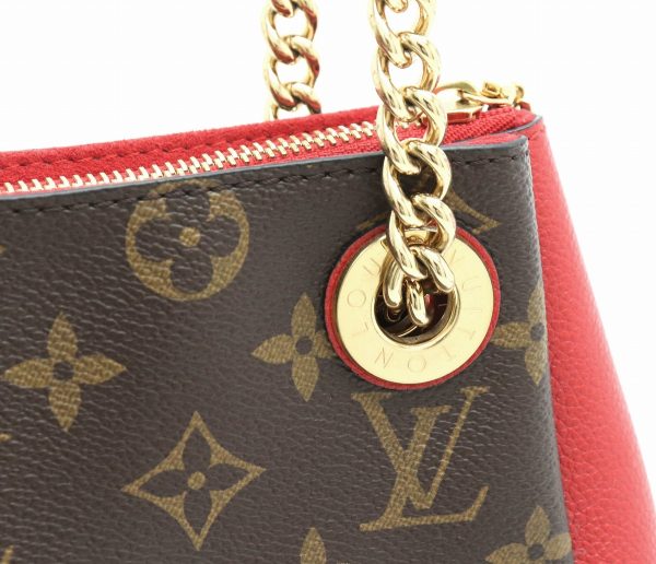 31810920 6 Louis Vuitton Monogram Surène BB 2way Chain Shoulder Bag Red