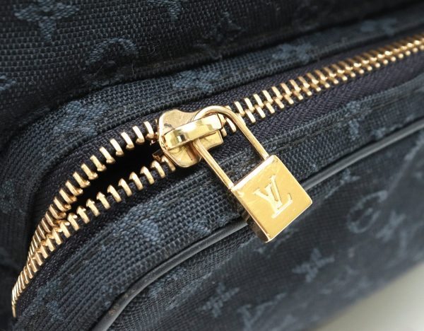 31851647 5 Louis Vuitton Monogram Mini Monsouris GM Backpack Rucksack Shoulder Bag Blue