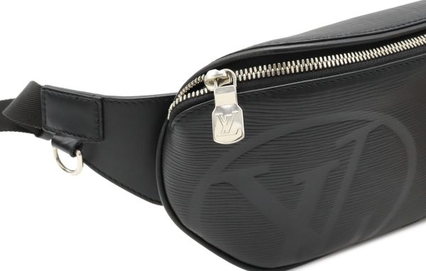 32001171 5 Louis Vuitton Circle Epi Bum Waist Bag Body Bag Shoulder Noir Black