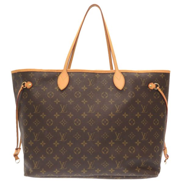 3k0077iip6 2 Louis Vuitton Monogram Neverfull GM Brown Tote Bag LV