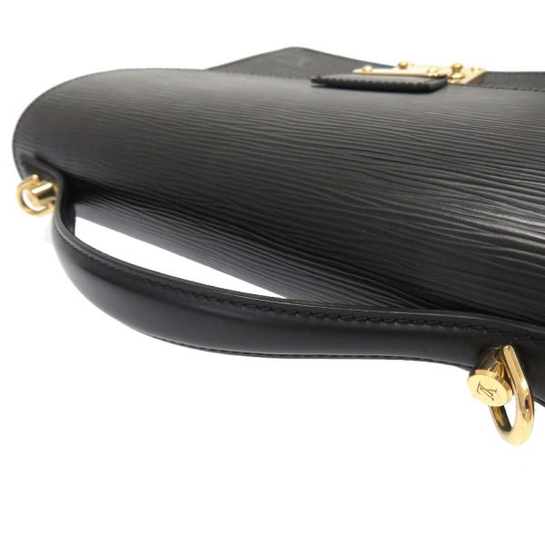 3m0125iiea6 5 Louis Vuitton Epi Leather Monceau Black 2way Handbag