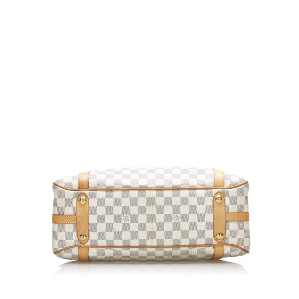 4 Louis Vuitton Damier Azur Stresa PM Shoulder Bag White