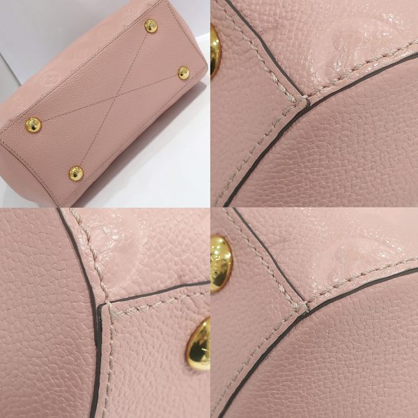 4 Louis Vuitton Montaigne BB Empreinte Rose Poudre Pink