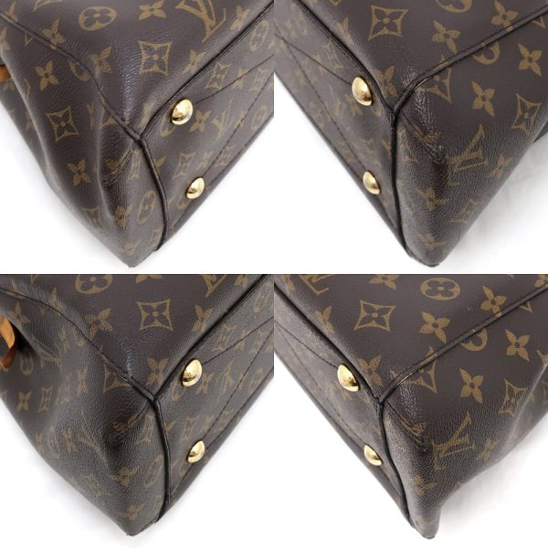 4 Louis Vuitton Montaigne MM Shoulder Bag Dark Brown