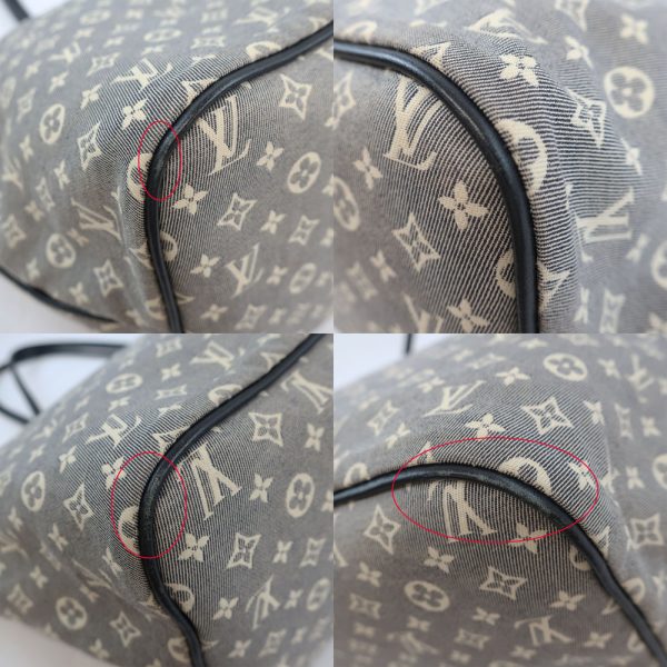 4 Louis Vuitton Neverfull MM Tote Bag Monogram Navy