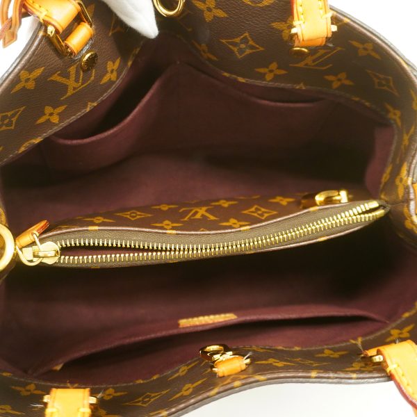 4 Louis Vuitton Handbag Monogram Montaigne MM Brown