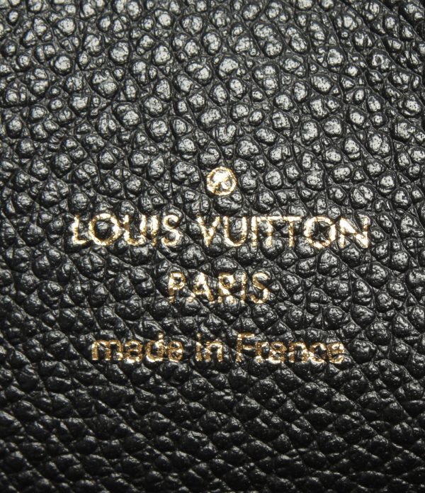 4 Louis Vuitton Melie Shoulder Bag Empreinte Leather Black