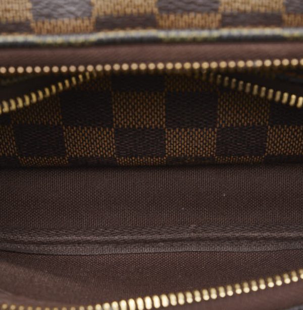 4 Louis Vuitton Damier Melville Body Bag Waist Bag Brown