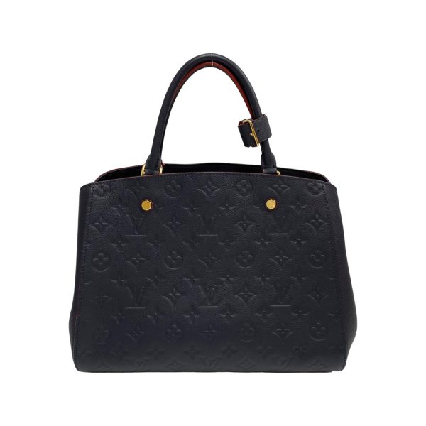 4 Louis Vuitton Emprene Montaigne MM Leather Navy