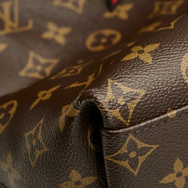 4 Louis Vuitton Monogram Tuileries Hobo Shoulder Bag Brown