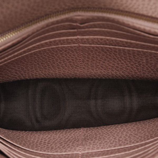 4 Gucci Interlocking G Chain Wallet Shoulder Bag Pink