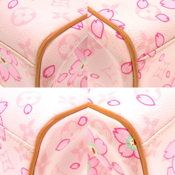 4 Louis Vuitton Monogram Cherry Blossom Sac Retro PM Pink